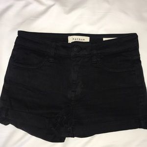 PacSun black shorts